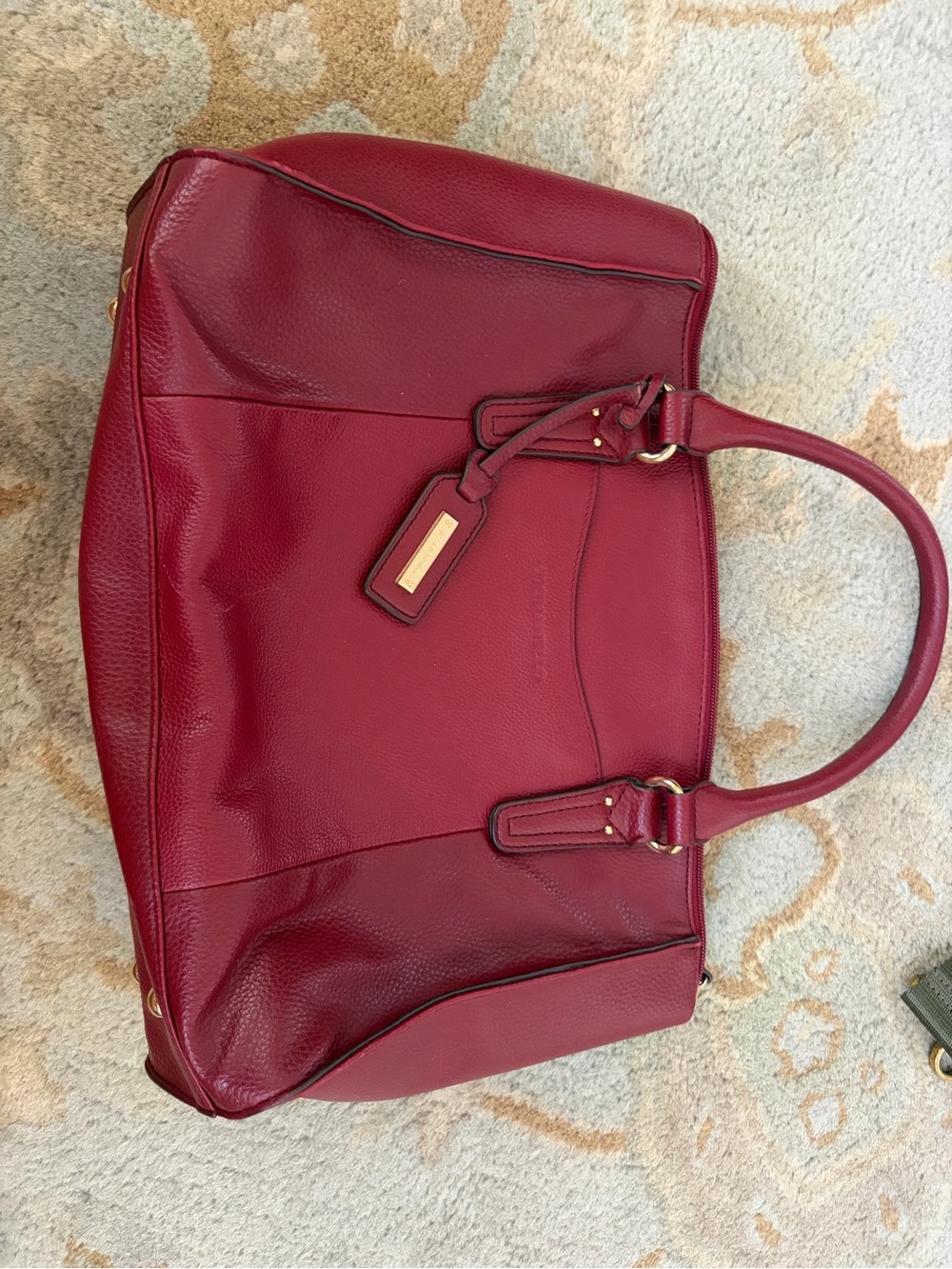 Tignanello Red Hand Bag